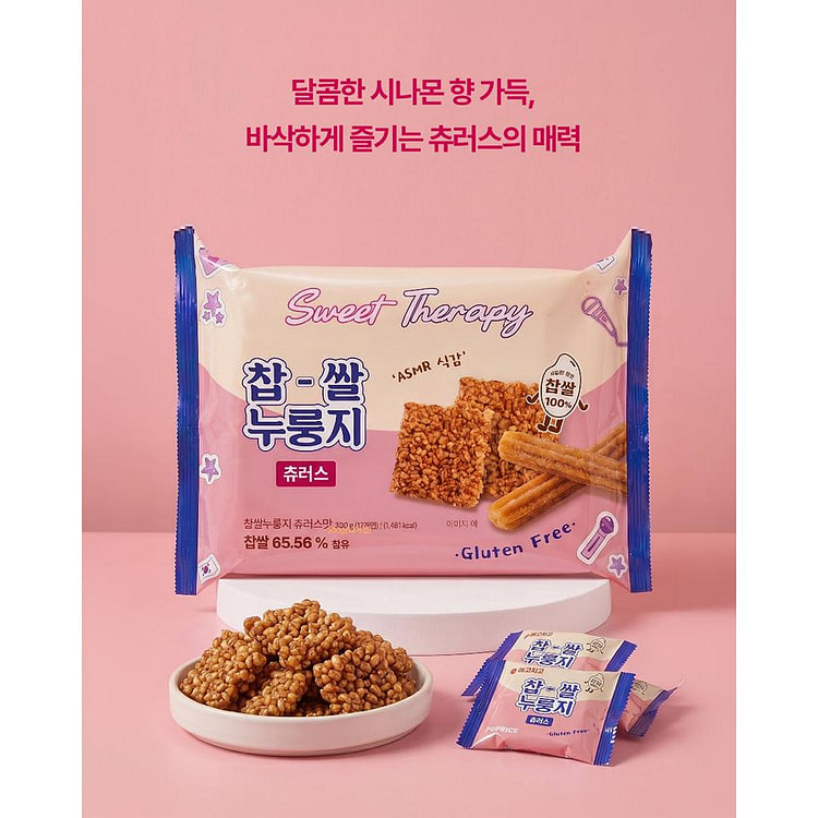 RICE PIE 肉桂味糯米脆片 10.58盎司 1 份