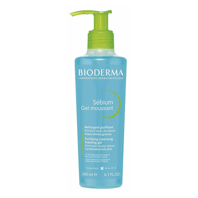 Bioderma Sebium Gel Moussant Foaming Gel (200ml) 200 ml