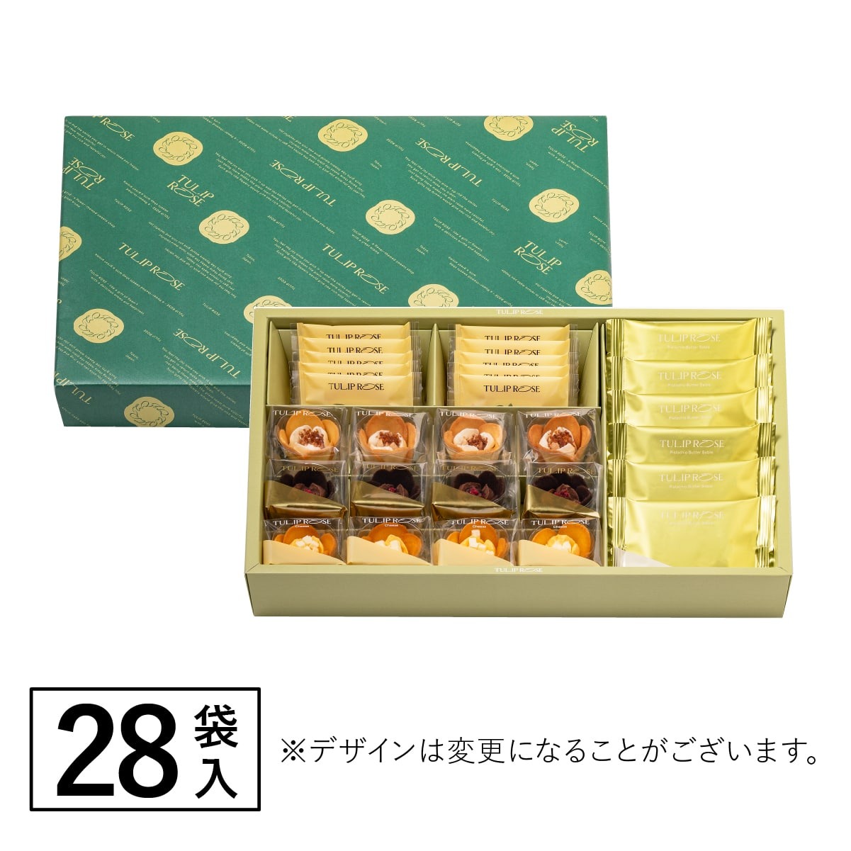 TOKYOチューリップローズ アソートギフト 28袋入 1 箱 - Weee!