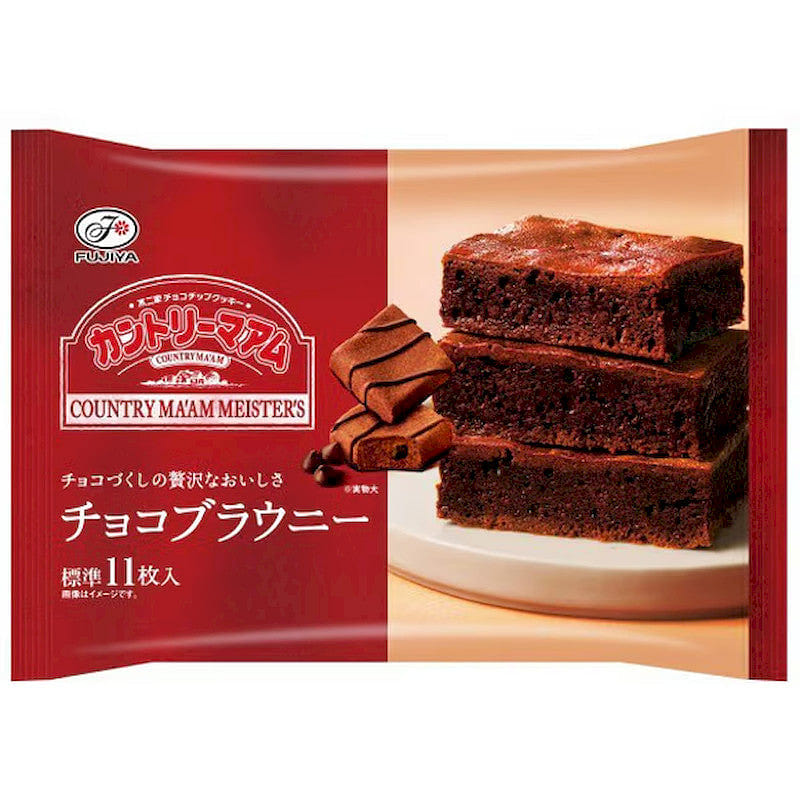 Fujiya Country Ma’am, Chocolate Brownie 124g 1 each