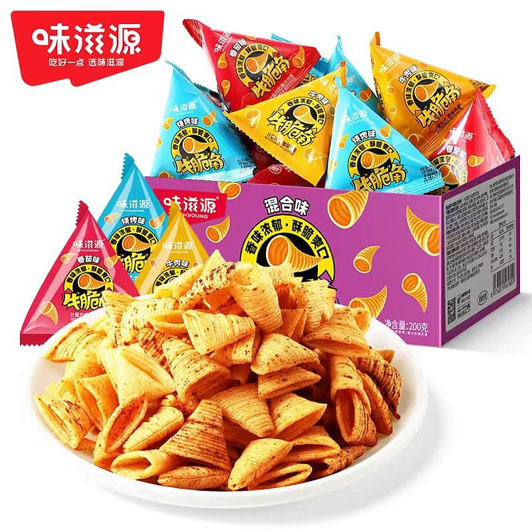 味滋源 牛脆角虎牙脆 混合装 200g*1盒