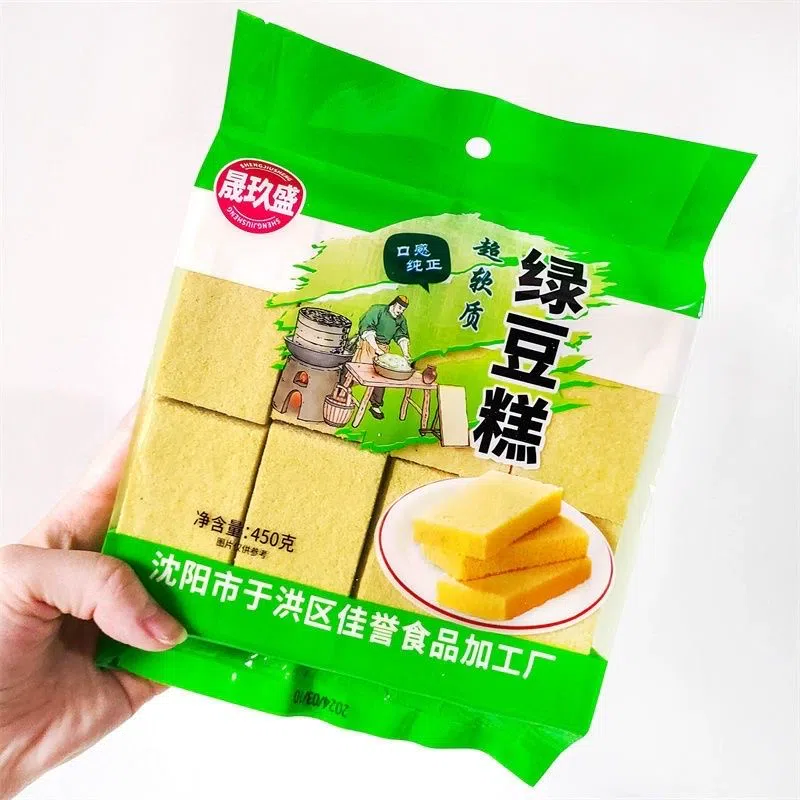 Sweet mung bean cake 450g*1 bag 450 g