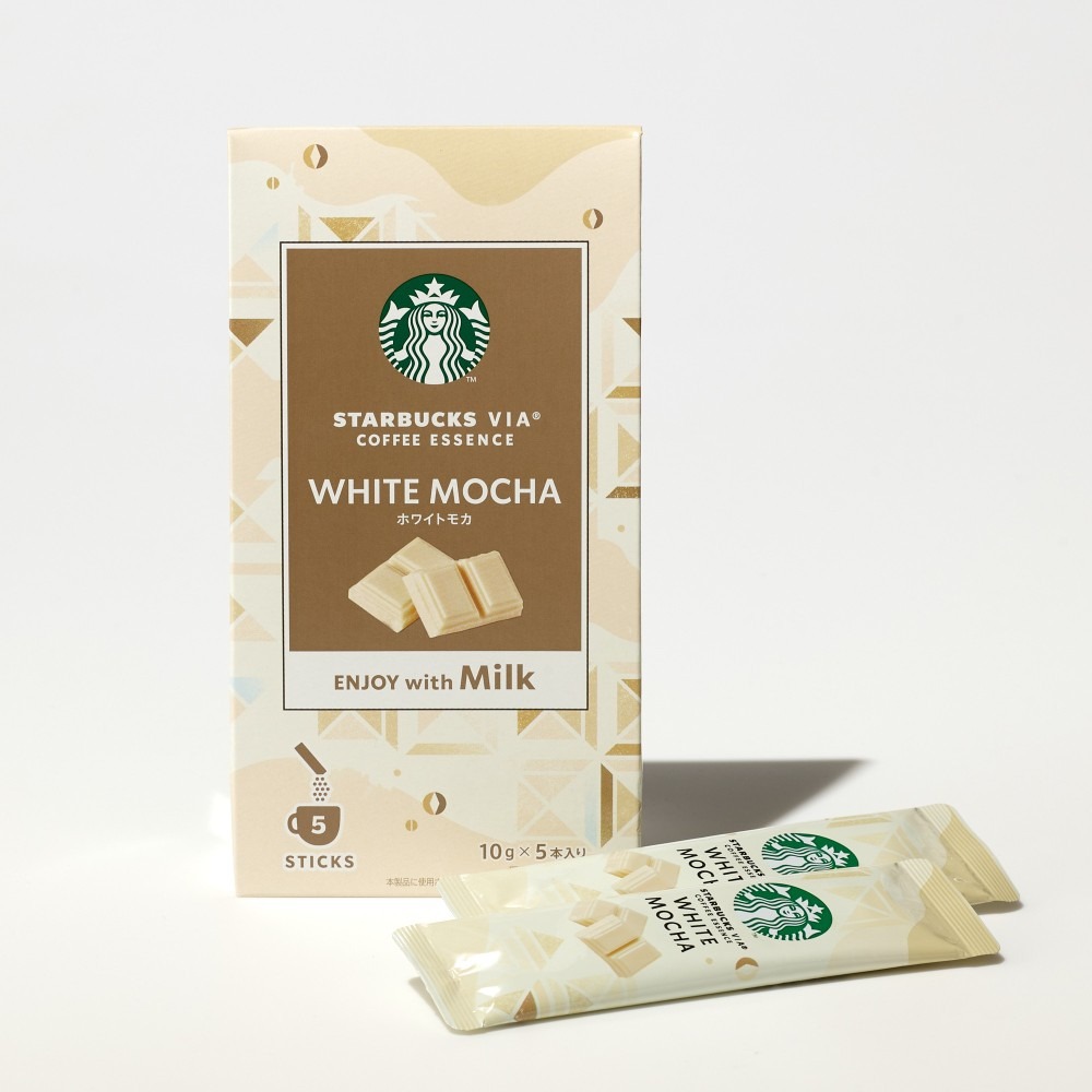 Get Starbucks Via No-cook White Mocha 10g*5 pieces Delivered