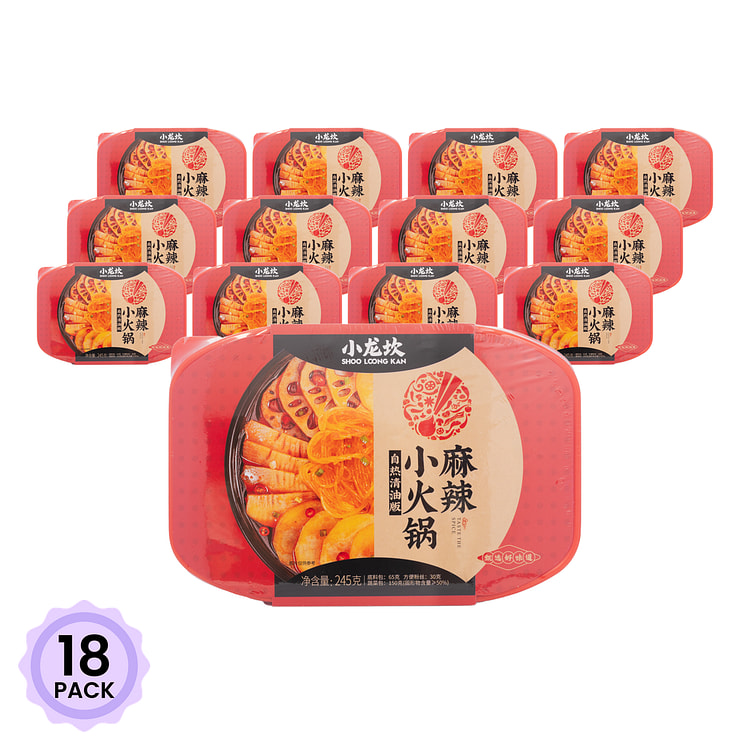 小龙坎 麻辣小火锅 245 克*18 包
