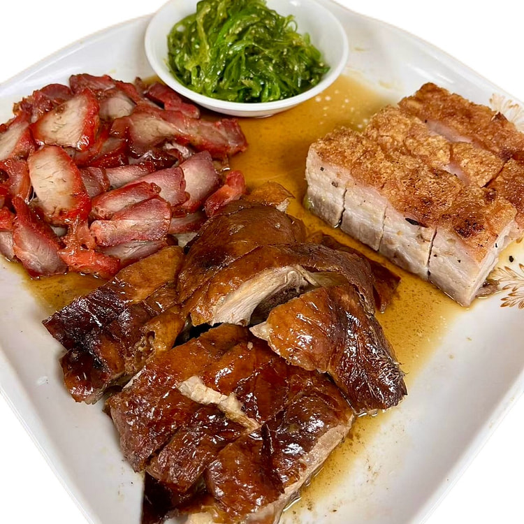 烧腊三拼 烧鸭 烧腩仔 叉烧  1.5-1.8LB 1 份