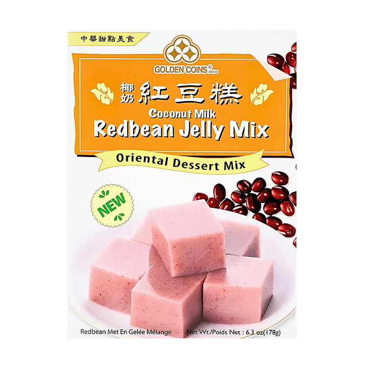 [Golden Coins] Redbean Jelly Mix - 6.3oz 1 each