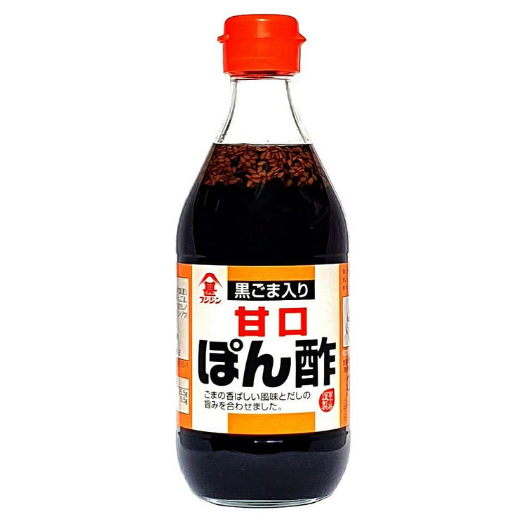 Fujijin Sweet Style Ponzu with Black Sesame 360ml 1 bottle