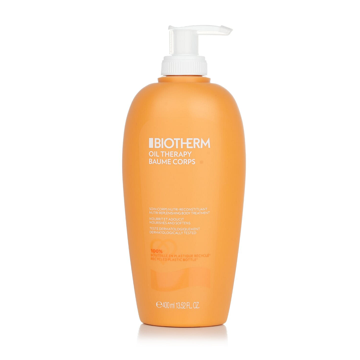 Biotherm Oil Therapy Baume Corps Nutri-Replenishing Body Treatment with Apricot Oil (For Dry Skin) 400ml/13.52oz 400 밀리리터