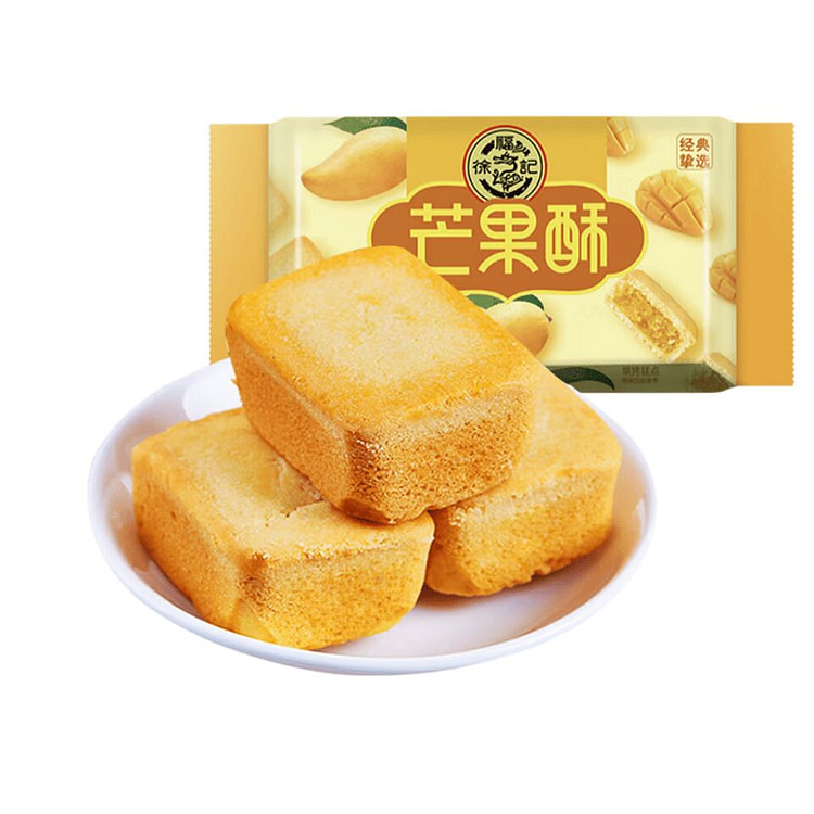 徐福记 芒果酥 一口酥营养早餐糕点新年送礼 184 克