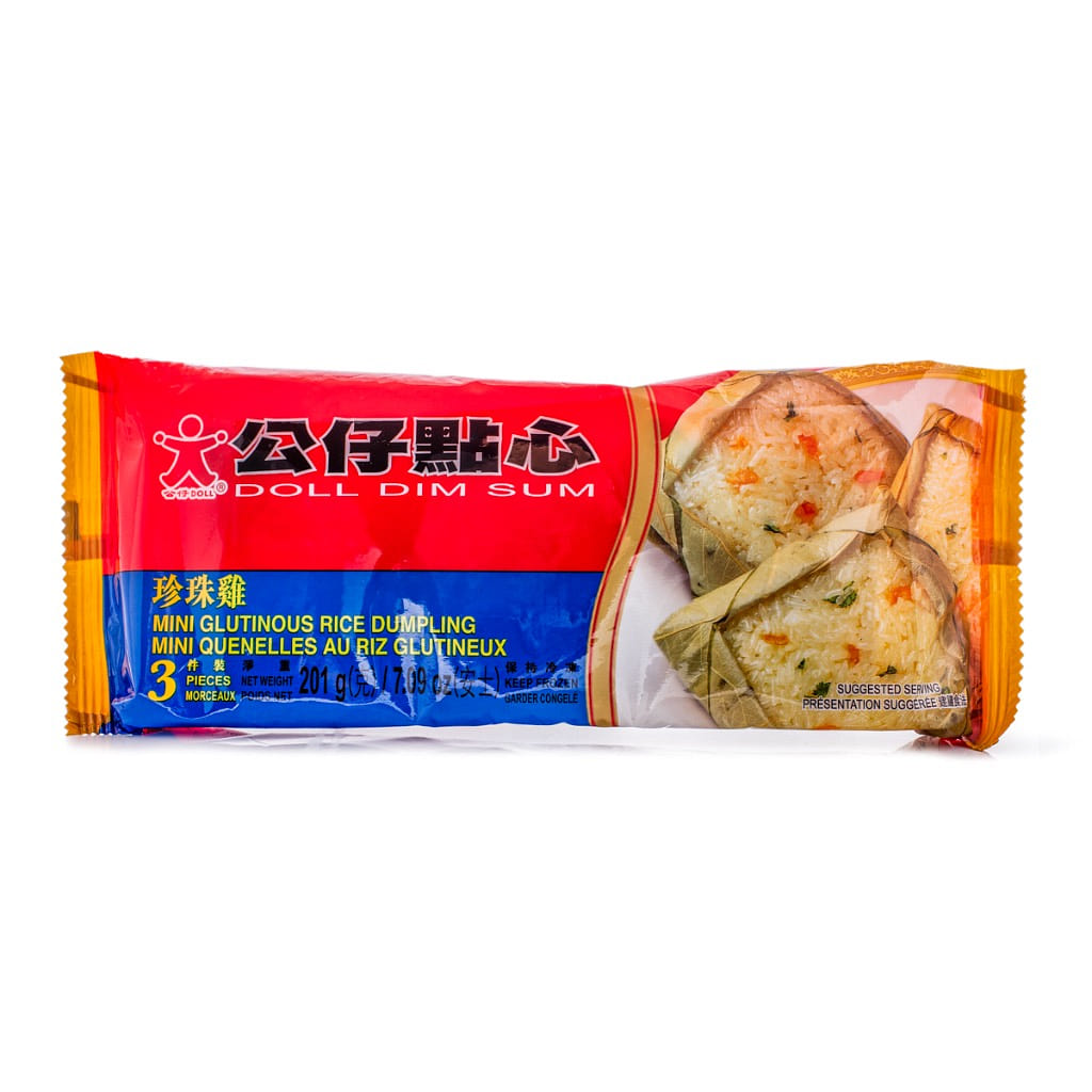 公仔点心 珍珠糯米鸡 3个 冷冻 201 克