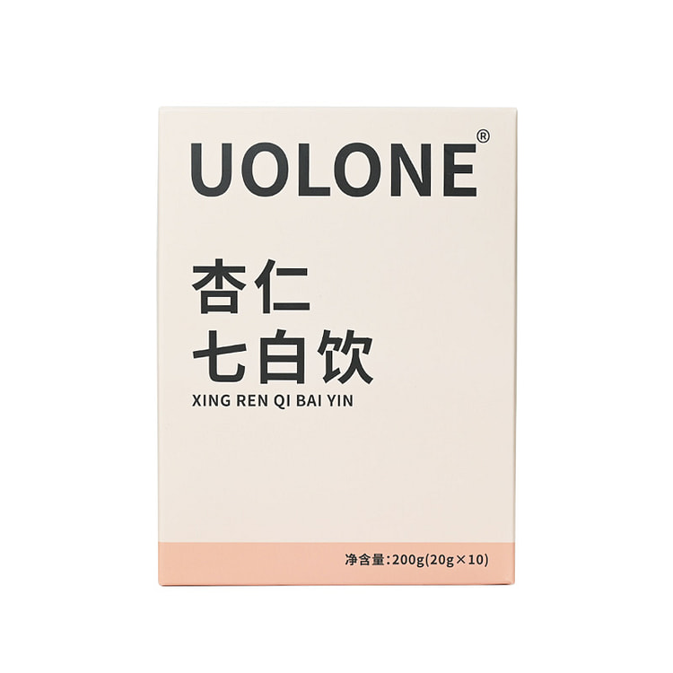 uolone杏仁七白饮200g*1盒