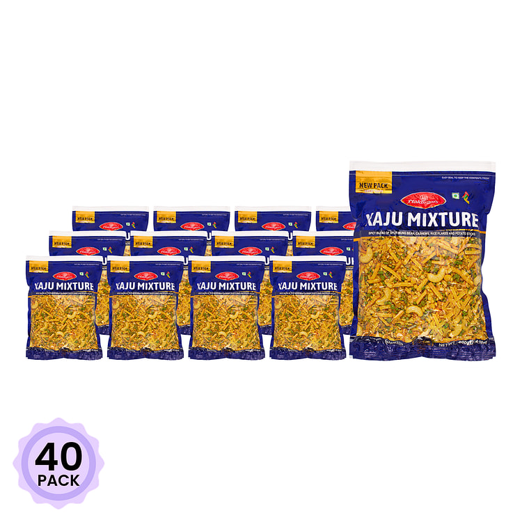 Haldiram's 印度特色小食(Kaju Mixture) 400 克*40 包