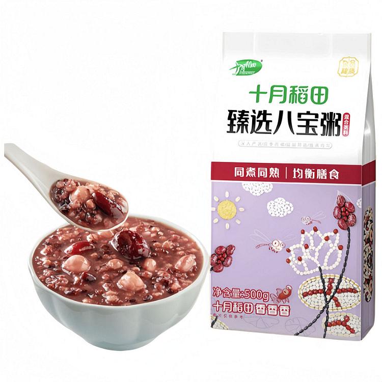 十月稻田  八宝粥五谷杂粮米熬粥煮粥粗粮 500g 500 克