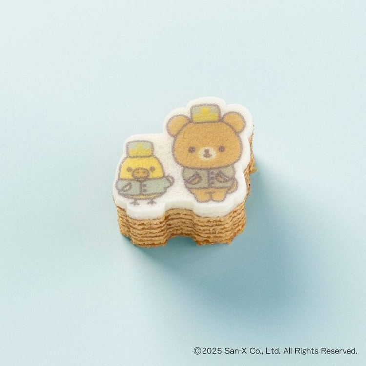 katanukiya チャイロイコグマとキイロイトリno かたぬきバウム　レトロ百貨店（メープル味） 1 箱