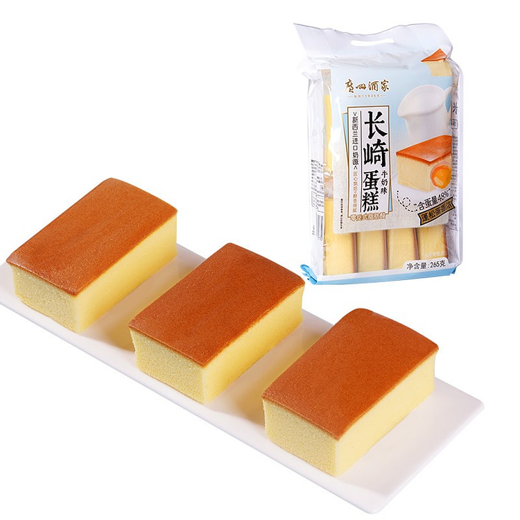 广州酒家 长崎蛋糕 牛奶味