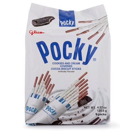 [Glico] Pocky Cookies & Cream - 9PK/4.57oz 1 each