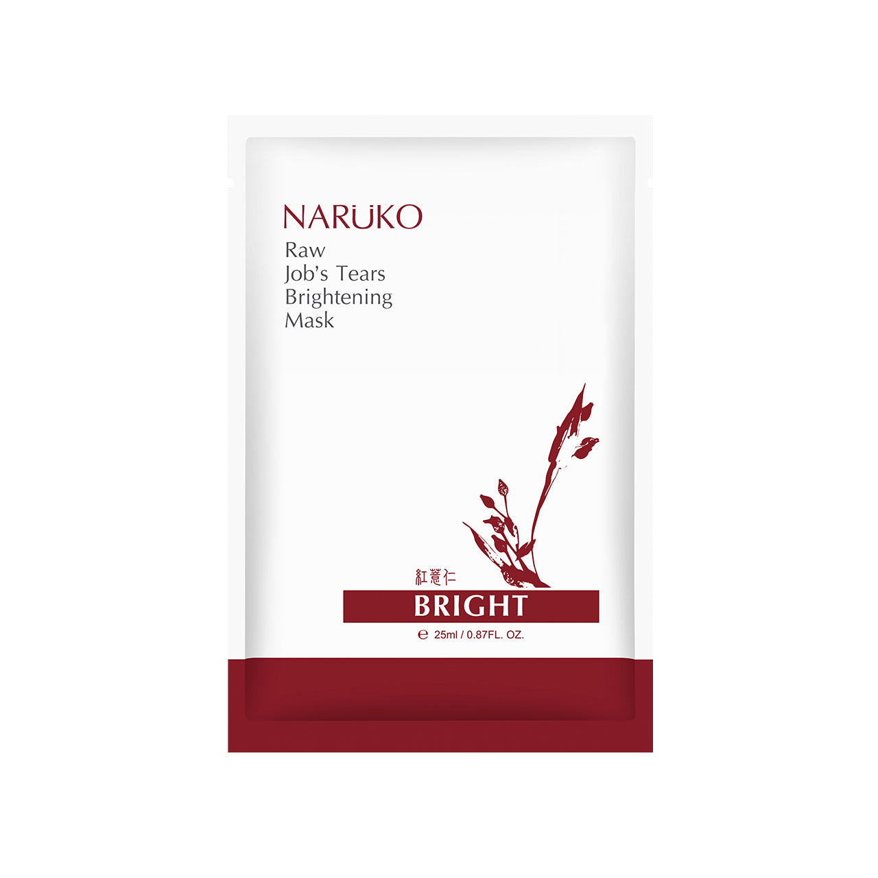 Raw Job's Tears Brightening Mask 0 g