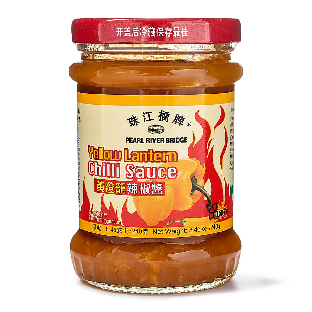 珠江桥 黄灯笼辣椒酱 240 克