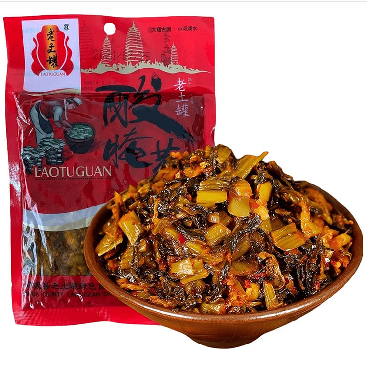老土罐 酸腌菜 咸菜香辣下饭 50g 1 盒 (min 5)
