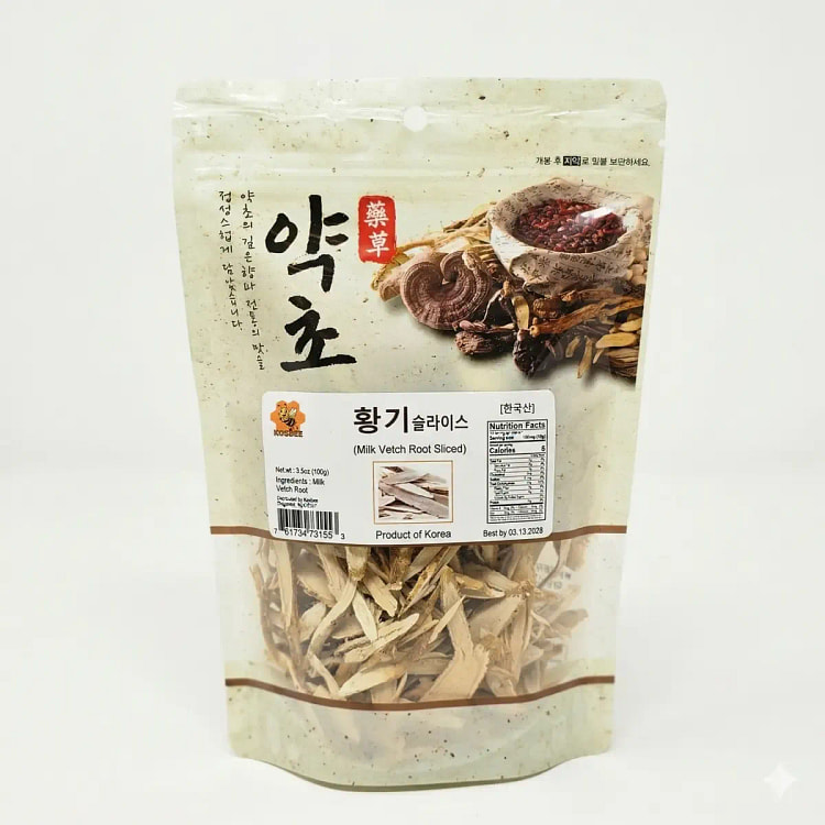 KOSBEE 韩国特级黄芪片 100克