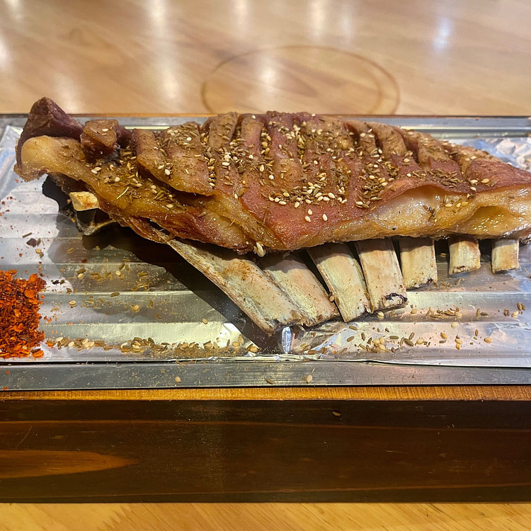 炭烤羊排