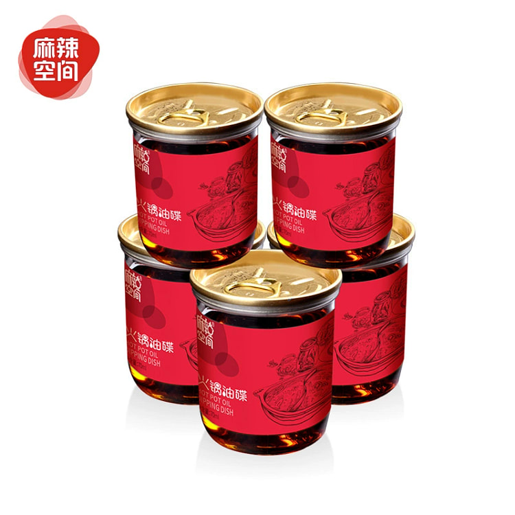 麻辣空间火锅蘸碟香油碟蘸料70ml*1罐