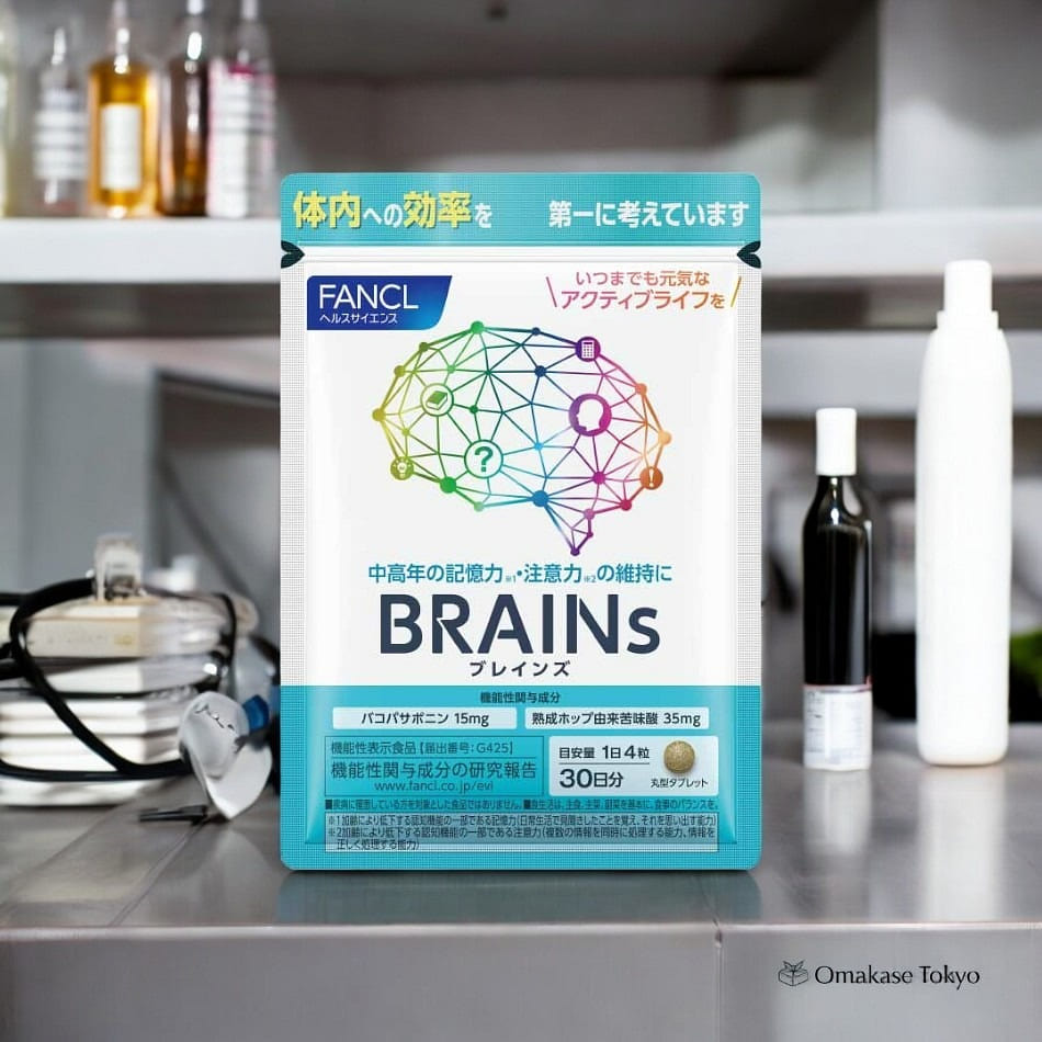 Fancl BRAINs Support for Memory, Focus & Mental 50 g