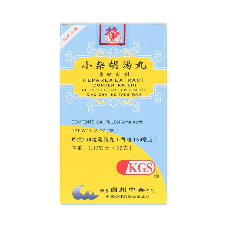 兰州古方 小柴胡汤丸 浓缩制剂 200粒