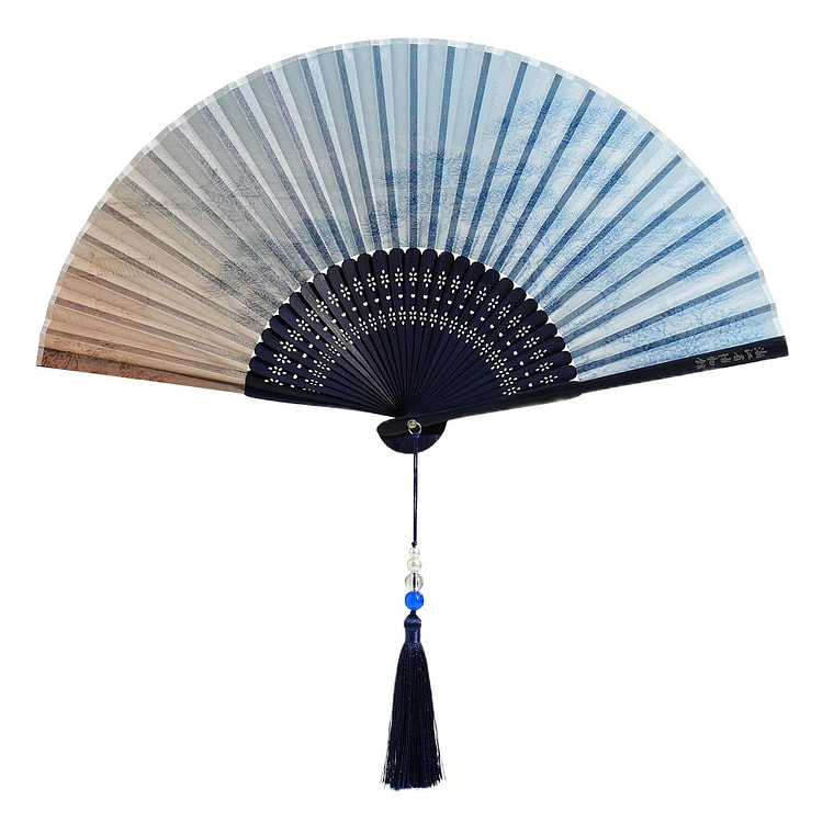 Folding Fan(Evening Bell at Nanping Hill) 1 count
