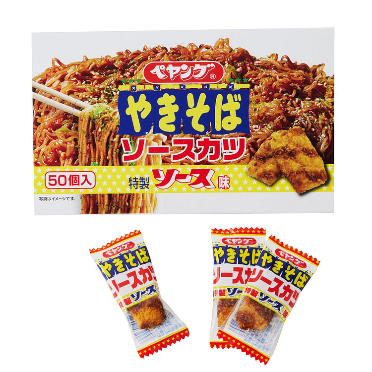 Maruka 炒面炸猪排零食 (50 件)