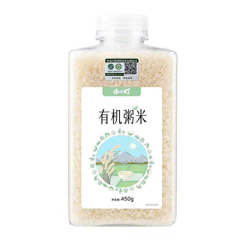 He Xiaomachi Organic Porridge Rice 450g*1 bottle 1 bottle