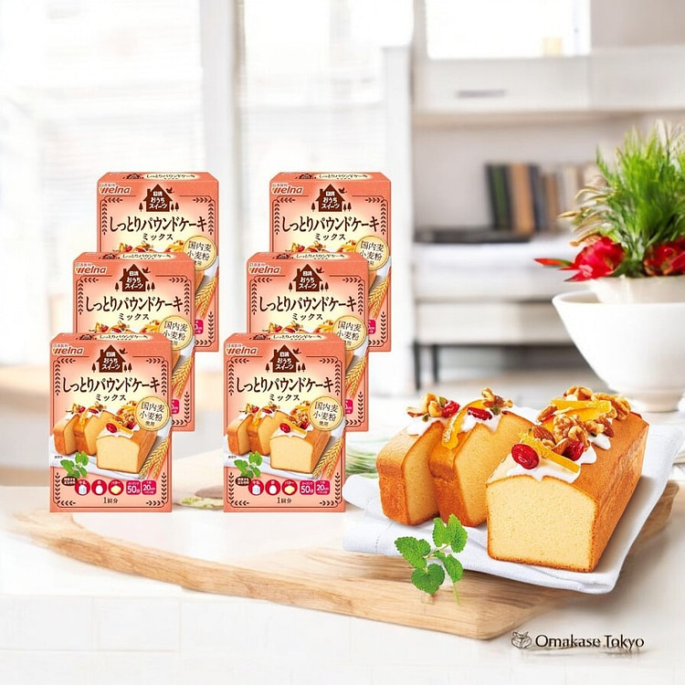Nissin Welna Moist Pound Cake Mix 6 Boxes