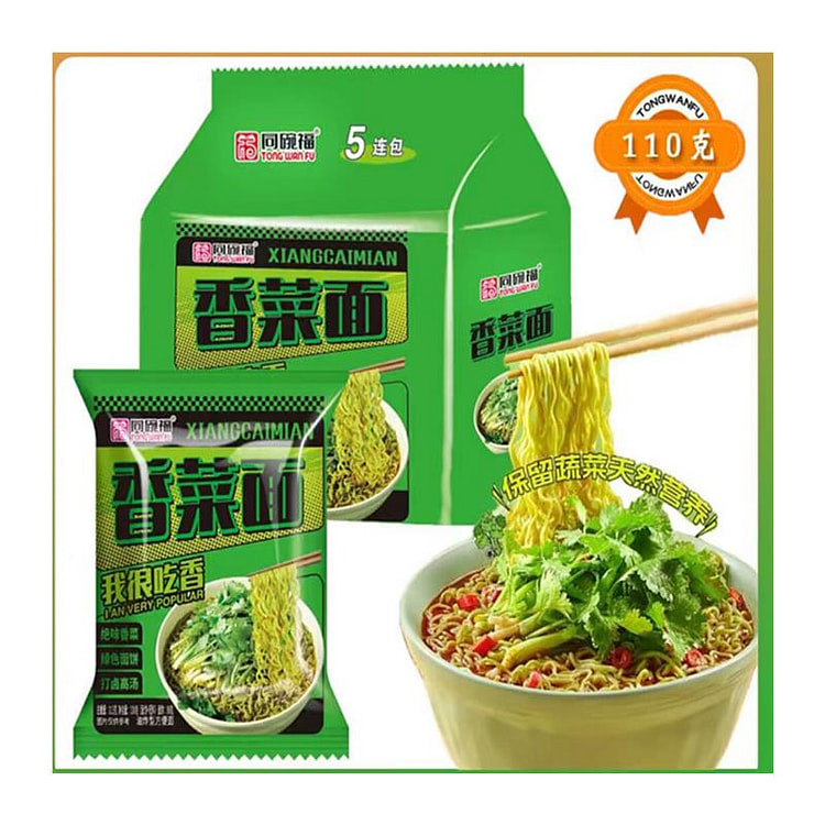 同碗福香菜面速食水煮110g*5袋