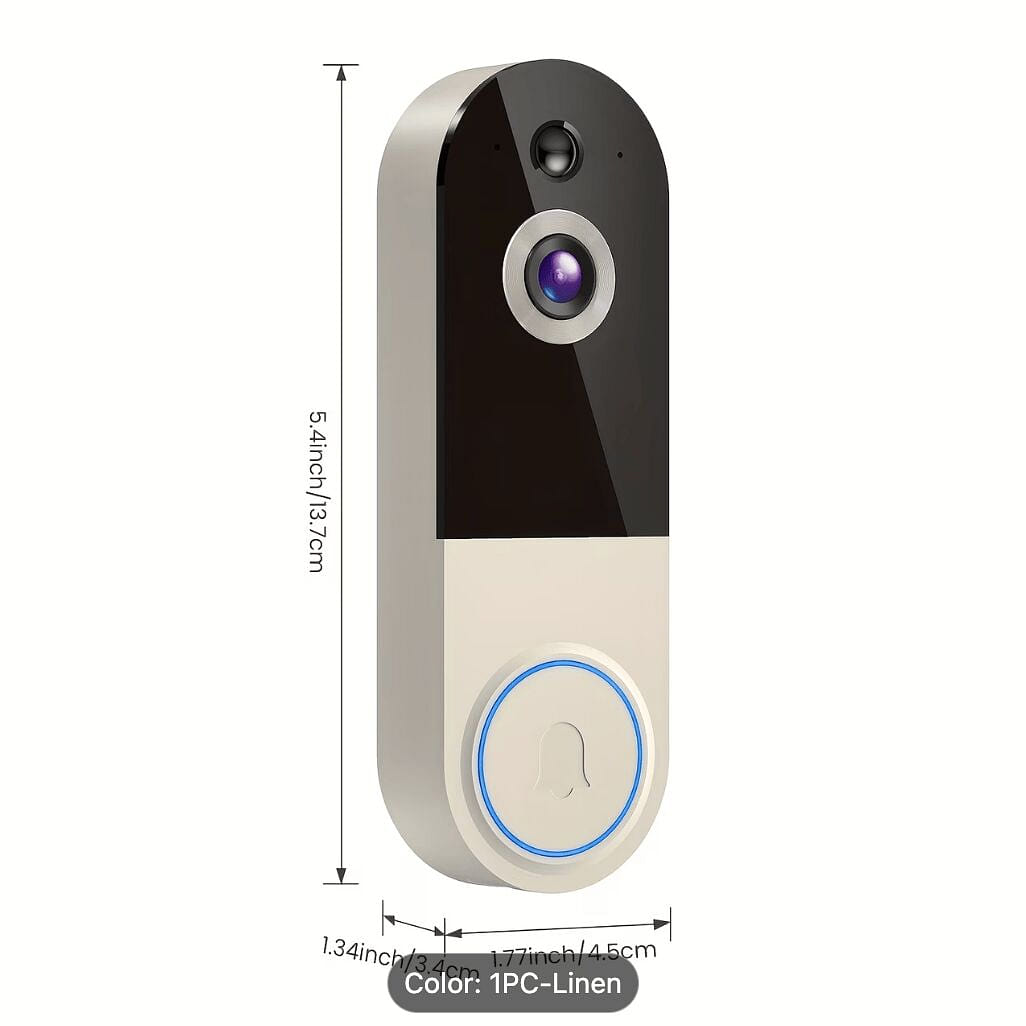 2K Wireless Smart Doorbell, WiFi Camera, Night New 1 box