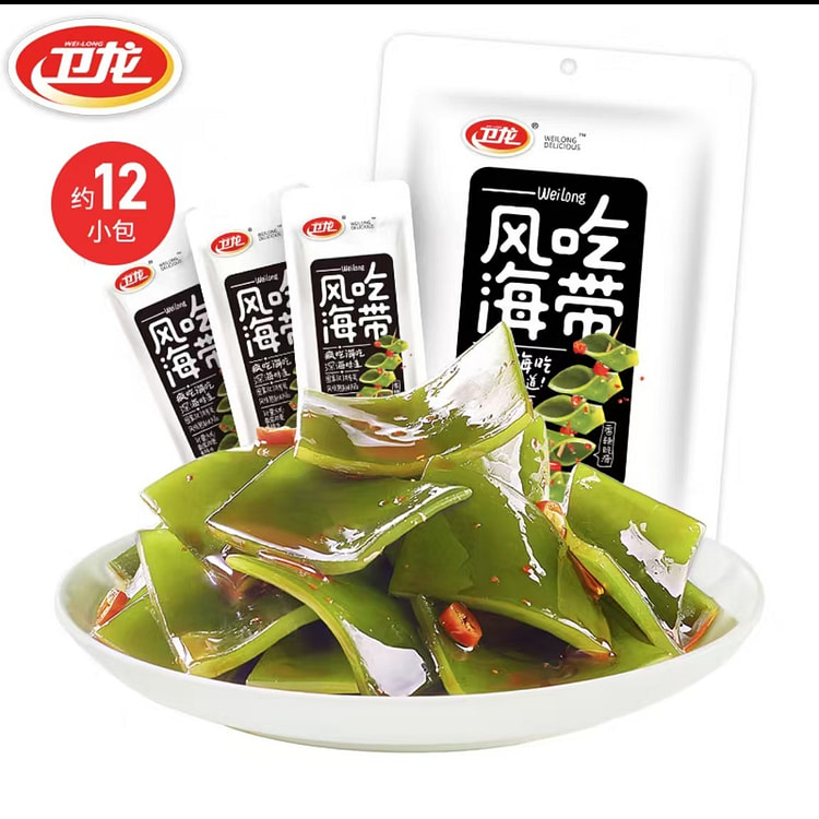 卫龙 香辣味风吃海带   开袋即食