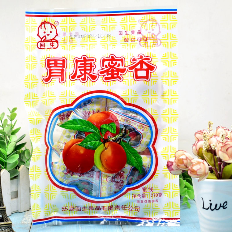 回生胃康蜜杏约270克*1袋 270 克
