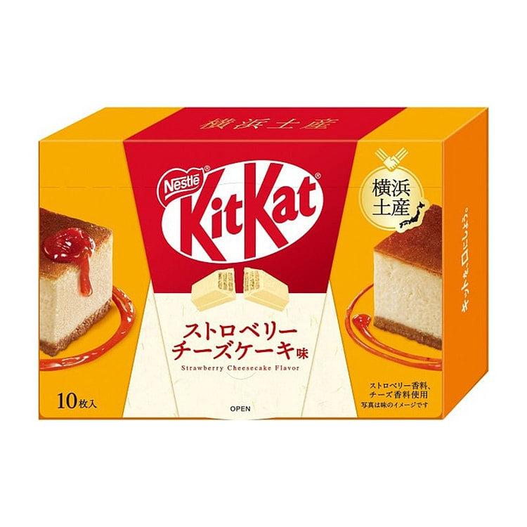 kitkat 饼干mini 10枚 草莓芝士蛋糕