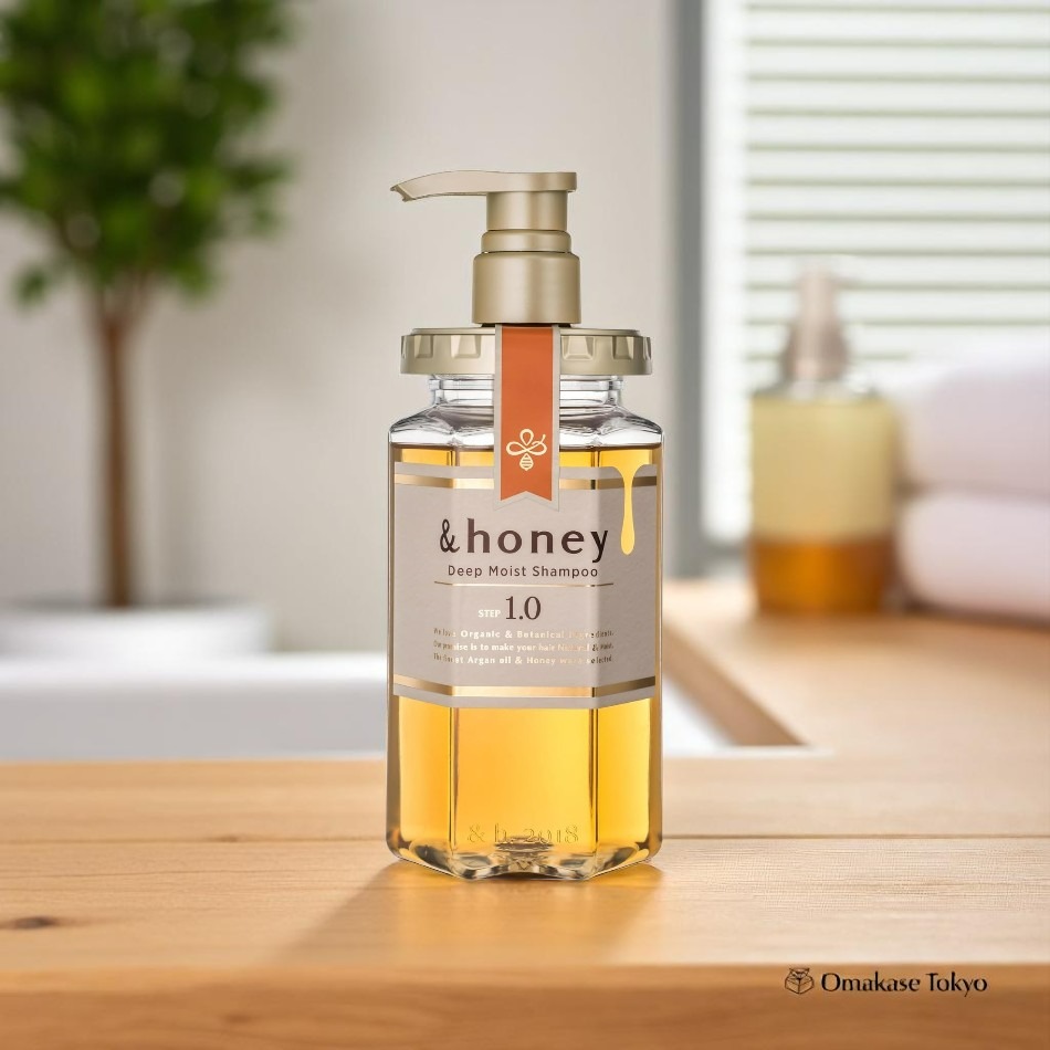 &honey Deep Moist Shampoo 1.0 (Japanese Honey Shampoo) 440ml - Weee!