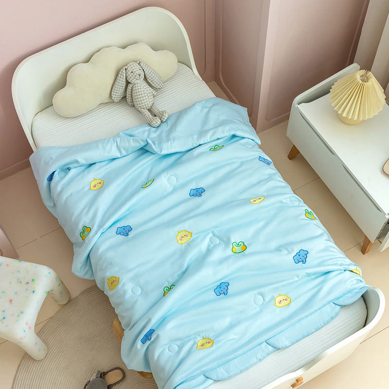 CuddleZoo Cooling Quilt Blue Elephant 100×120 2000 g