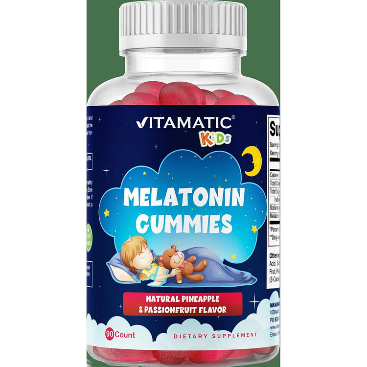 Sugar Free Kids Melatonin 1mg - 90 Gummies