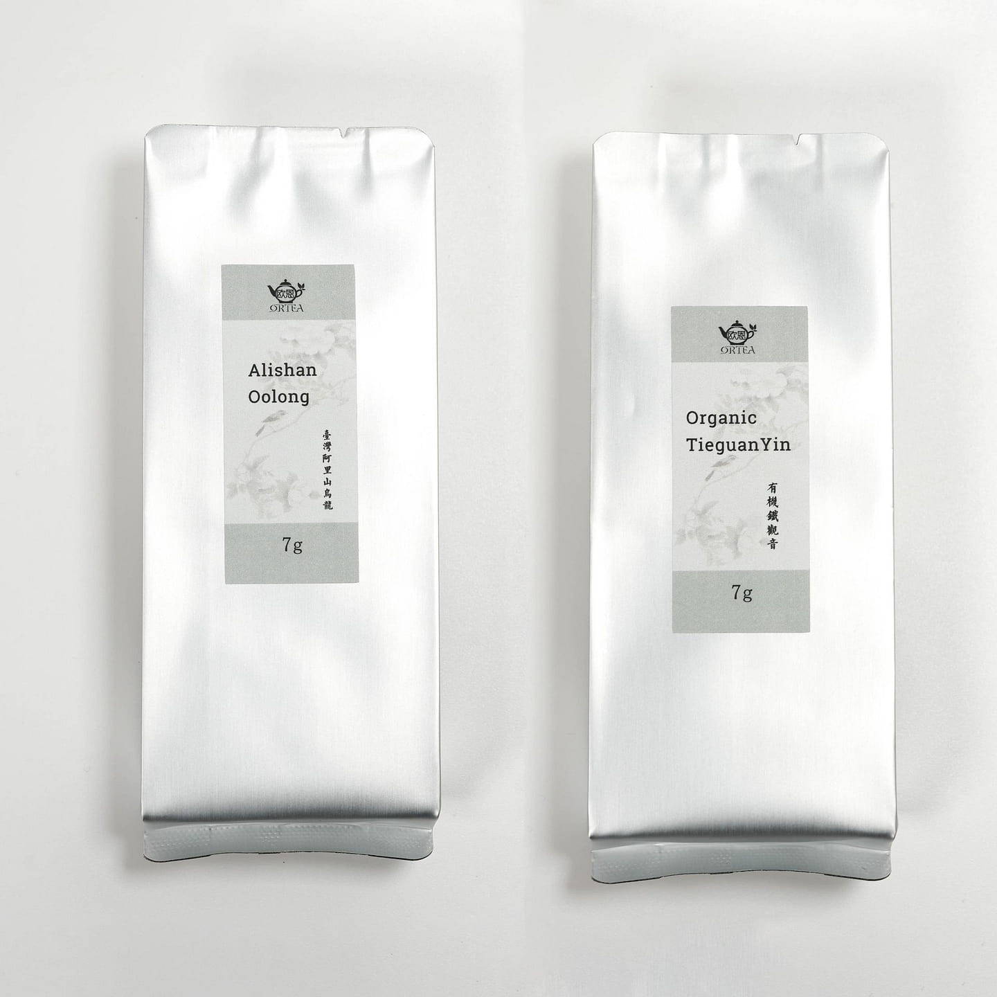 Oolong Tea Sample 2 Alishan Oolong Refreshing Tieguanyin 6pcs 1 each