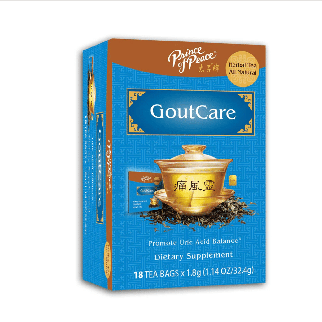 Prince of Peace GoutCare Tea, 18 tea bags 1 box