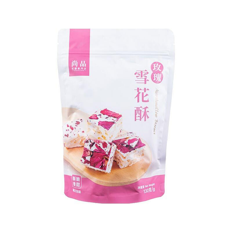 PREMIER FOOD Marshmallow Biscuit Rose Flavor 130 g