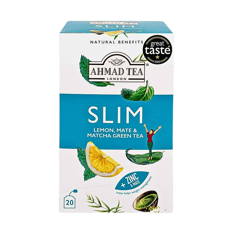 AHMAD TEA - 'Slim' Infusion-Herbal Tea (20TeaBags)