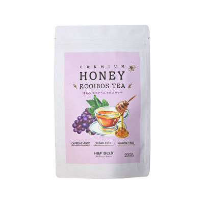 H&F BELX 蜂蜜 葡萄 路易波士茶 20包
