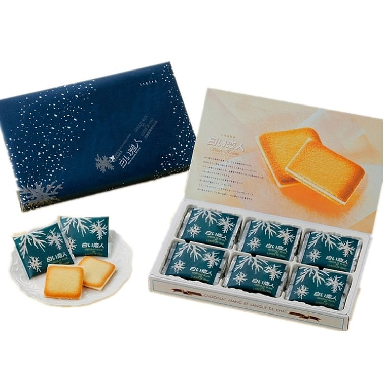 ISHIYA White Chocolate Cookies 18pc 18 カウント