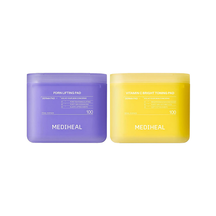 MEDIHEAL Day & Night Toner Pad Duo Repair/Dullness 1 each