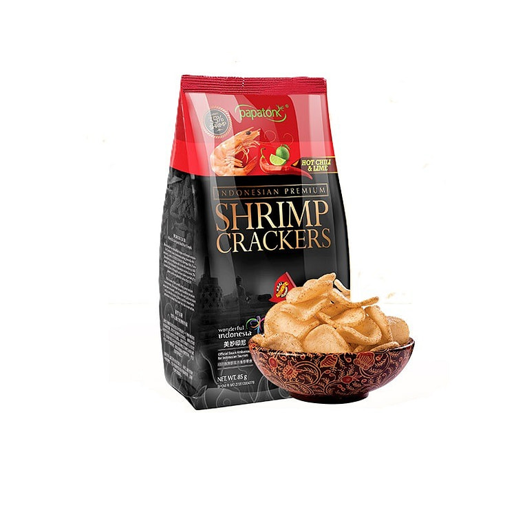 Papatonk Tom Yum Flavor Shrimp Chips 85 g