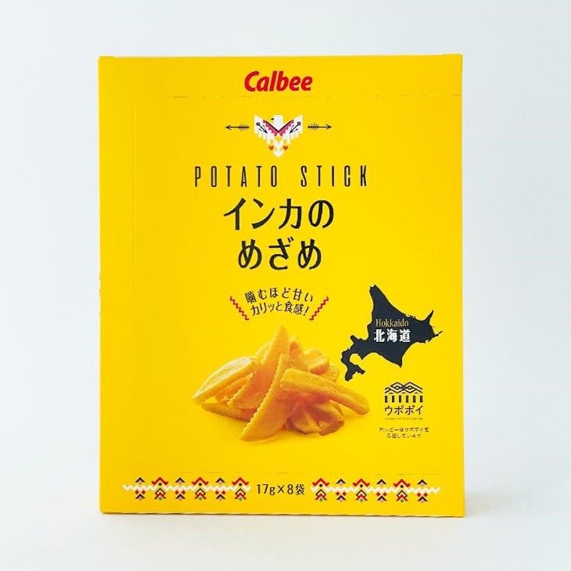 Calbee Inca no Mezame Potato Sticks 8-Pack 258 g