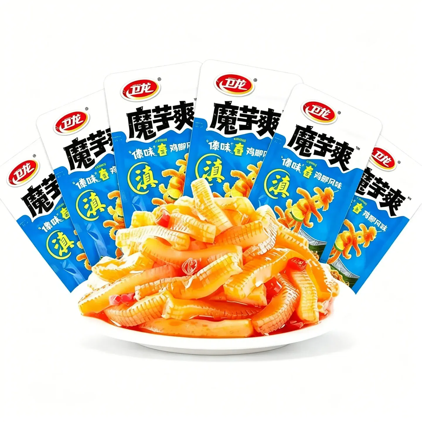 Weilong Konjac Tripe (6 packs) 1 each